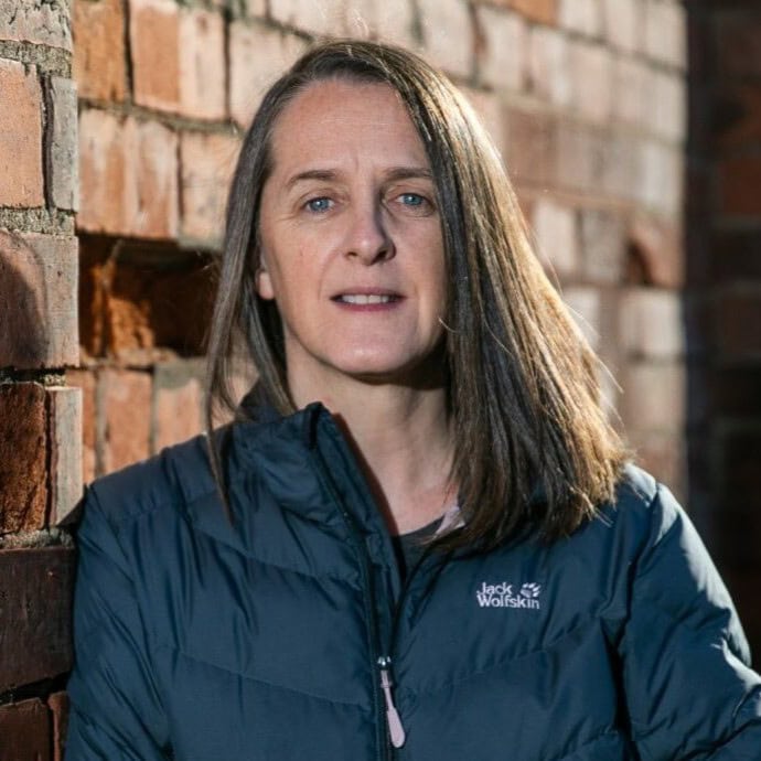 Courier News - Dundee - Jake Keith story - CR0027173 - Jacky Close from Faith in Community Dundee has been speaking about the huge demand for emergency food during the pandemic. She is part of the Food Insecurity Network, set up on the same day the UK was put into lockdown on March 23 2020. Picture shows; Jacky Close, Tram Depot, Walrond Street, Dundee, 19th March 2021, Kim Cessford / DCT Media.